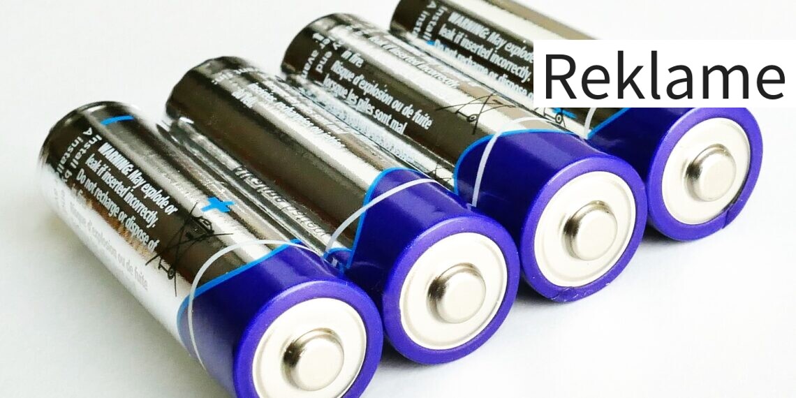 aaa batterier til de elektroniske genstande i hjemmet